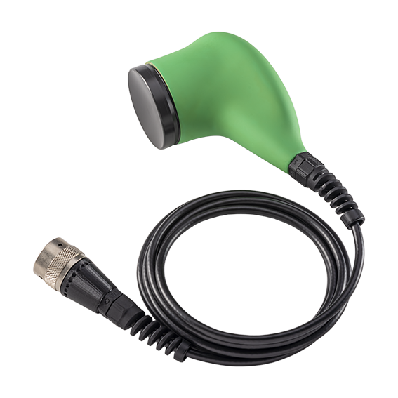 green transducer for equltrasound therapy